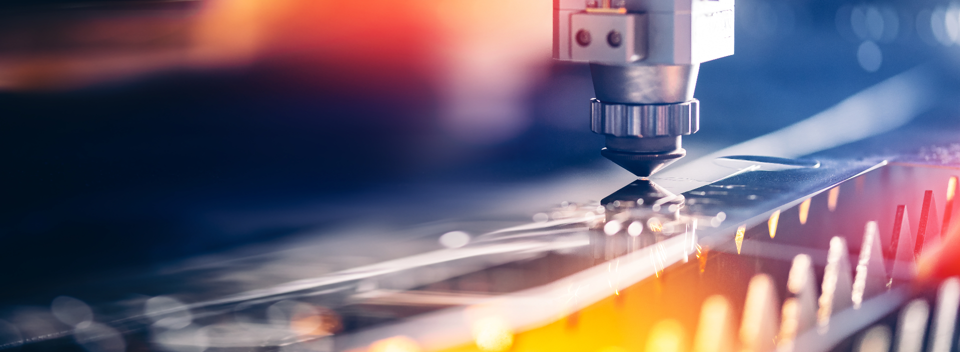 Modern manufacturing and industrial production environment